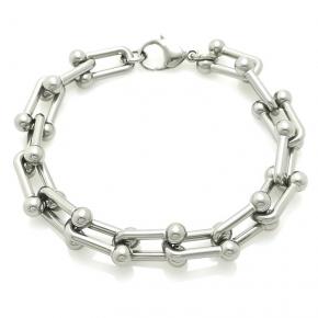 Hip-hop horseshoe buckle bracelet  