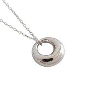 Geometric Ring Short S925 Sterling Silver Necklace