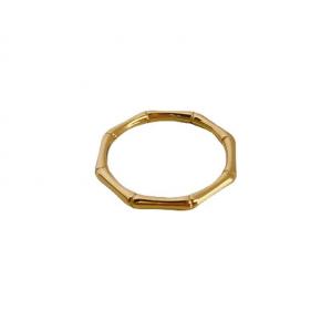 Titanium Steel Women Bamboo Bone Ring